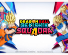 Illustration promotionnelle du MOBA free-to-play Dragon Ball Gekishin Squadra. (Source de l'image : Bandai Namco)