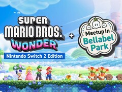 Bannière pour le pack de mise à niveau Super Mario Bros. Wonder Switch 2 (Image : capture d'écran, Nintendo of America YouTube avec modifications)