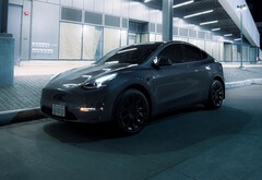 La Tesla Model Y n'a pas pu parcourir 326 miles avec une seule charge lors du test d'autonomie de CR (Image : Kevin Bonilla)