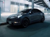 La Tesla Model Y n'a pas pu parcourir 326 miles avec une seule charge lors du test d'autonomie de CR (Image : Kevin Bonilla)