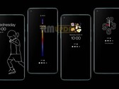 La série OnePlus 8 bénéficie d'une autre de ces nouvelles options AOD. (Source : OnePlus)