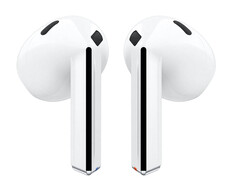 La série Buds3 de Galaxy s&#039;inspire fortement du design de son plus grand rival. (Source de l&#039;image : Evan Blass)
