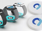 Les conceptions de l'appareil Afon montrent que le moniteur de glycémie est un capteur facilement portable et intégrable. (Image source : Afon/Iterate - édité)