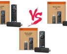 Les Fire TV Stick 4K Max, Fire TV Stick 4K et Fire TV Stick 4K Select constituent la gamme de clés de streaming d'Amazon capables de diffuser en 4K. (Source de l'image : Amazon)