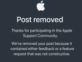 Apple soutien communautaire