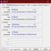 Caches GPU-Z