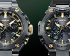 Sur la photo, de gauche à droite : Casio MRG-B2000BG-3AJR et Casio MRG-B2000RG-3AJR (Source de l'image : Casio)