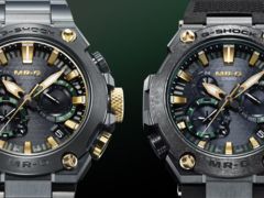 Sur la photo, de gauche à droite : Casio MRG-B2000BG-3AJR et Casio MRG-B2000RG-3AJR (Source de l&#039;image : Casio)