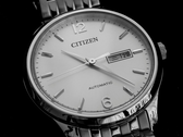 Gros plan sur le cadran d'une montre Citizen.