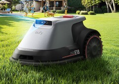 La première tondeuse robot d'Anker, l'Eufy E18, est lancée pour la saison de jardinage 2025. (Source de l'image : Eufy)