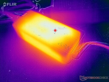 L'adaptateur CA peut atteindre plus de 34°C en cas d'utilisation intensive