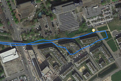 GPS route Umidigi Z2 Pro.