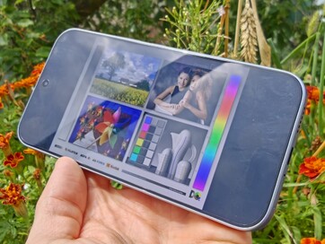 Le Xiaomi 17T en utilisation en extérieur
