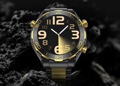 La Hero 4 est une montre intelligente abordable au design doré. (Image : Kallme)