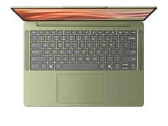 Disposition du clavier de l'ordinateur portable Zen Green Ideapad Vibe.