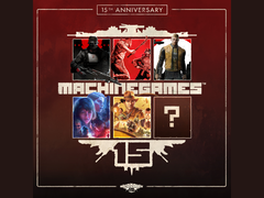 L&#039;affiche du 15ème anniversaire de MachineGames (image source : MachineGames X)