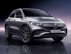 La Mercedes EQA 250+ a une capacité de 71 kWh et offre donc la plus grande batterie de toute la gamme EQA de SUV compacts (Image : Mercedes-Benz)