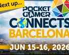 Image promotionnelle officielle du Pocket Gamer Connects Barcelona 2026.