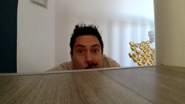 Photo avec l'aspirateur robot Xiaomi 5 Pro