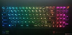 Clavier MSI Vector GP76 2022 RGB