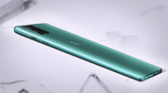 Le OnePlus 8T sera disponible au moins en Aquamarine Green. (Source de l'image : OnePlus)