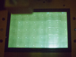 La matrice LED derrière le LCD