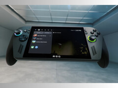 Écran Asus ROG Xbox Ally X (Image source : Microsoft Gaming)