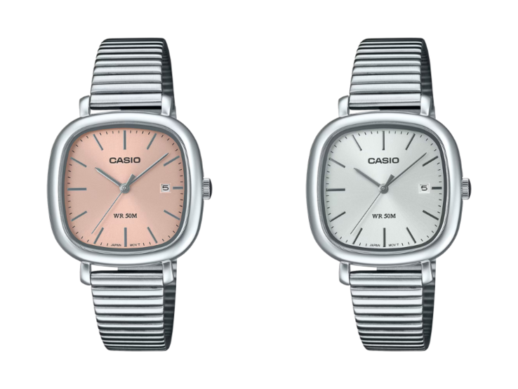 Le Casio LTP-B166D-4AV (à gauche) et le LTP-B166D-7AV (à droite). (Source de l'image : Casio)