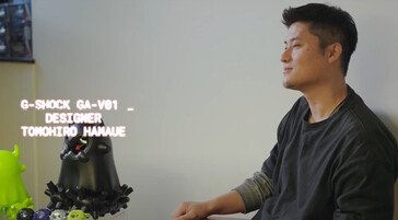 Tomohiro Hamaue s'est inspiré en partie de la DW-9000 pour concevoir la montre GA-V01. (Source de l'image : Casio)