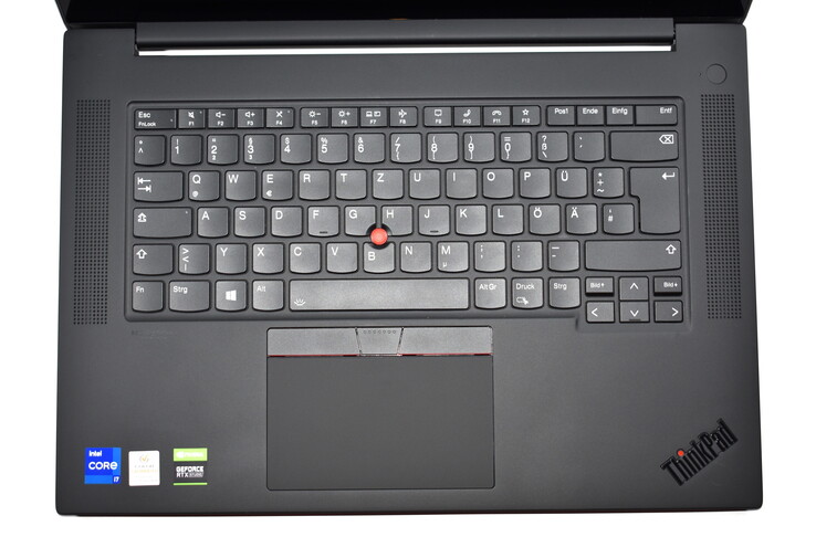 Lenovo ThinkPad X1 Extreme Gen 4 - Zone du clavier