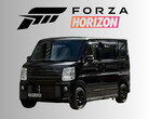 2020 Suzuki Every PZ Turbo Special Kei sous le logo Forza Horizon (Image source : AR12Gaming YouTube, Xbox Wire with edits)