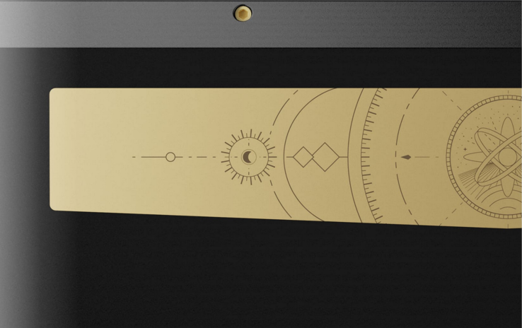 Plaque de fond décorative Keychron Q6 Ultra. (Source de l'image : Keychron)