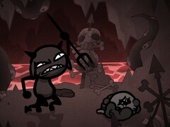 Illustration phare du jeu Mewgenics de Nicalis et Edmund McMillen.