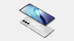Le &quot;Motorola Edge 20&quot;. (Source : OnLeaks x PriceBaba)
