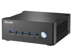 Le nouveau mini PC NA10H7 peut être configuré avec jusqu'à 64 Go de mémoire (Source de l'image : Shuttle)