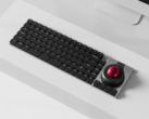 Clavier mécanique sans fil à profil bas Naya Connect avec track ball et extension sans fin