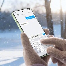 L'écran du OnePlus Ace 6T est conçu pour être utilisé avec des gants. (Source de l'image : OnePlus)