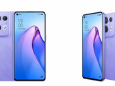 Le design de la série Reno8. (Source : MySmartPrice)