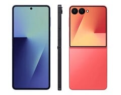 Le Samsung Galaxy Z Flip7 sera disponible en bleu, rouge et noir. (Source de l&#039;image : Evan Blass)