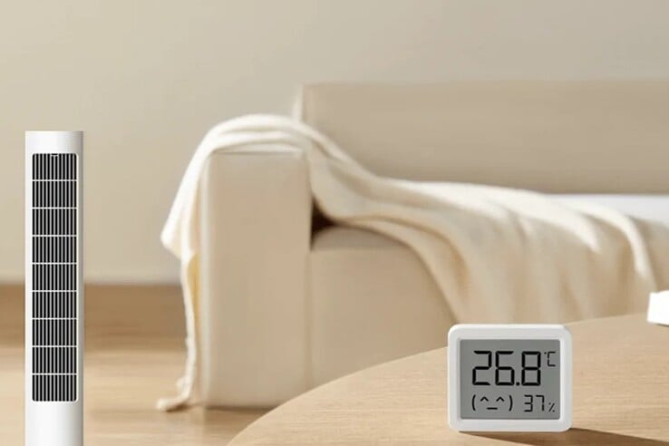 Le Xiaomi Smart Temperature and Humidity Monitor 3 Mini peut être connecté à d'autres appareils domestiques intelligents. (Source de l'image : Xiaomi)
