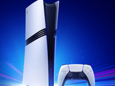 La PlayStation 5 Pro de Sony avec une manette DualSense