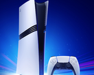 La PlayStation 5 Pro de Sony avec une manette DualSense