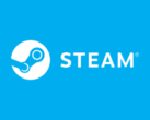 Le logo Steam sur fond bleu (source d'image : Valve)