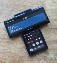Le LG Wing est toujours sous le patch de sécurité de juillet 2021 et Android 10. (Image source : NotebookCheck)