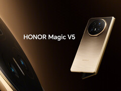 Le Magic V5 reprend le design du Magic V3 avec un boîtier octogonal pour l'appareil photo. (Source de l'image : Honor - édité)
