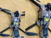 Deux gros plans du premier drone Insta360 Antigravity (Source de l'image : via Igor Bogdanov)