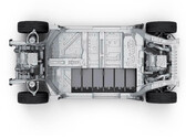La berline C01 sera le premier véhicule électrique doté d'une batterie de type cellule-châssis (image : Leapmotor)