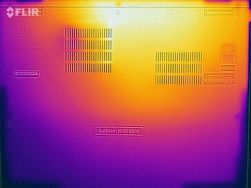 Test de résistance aux températures de surface (en bas)