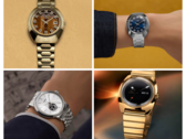 De haut en bas, dans le sens des aiguilles d'une montre (photo), nous avons la réédition Q Timex 1972 Time Machine avec un cadran brun, la même réédition avec un cadran bleu, la réédition Q Timex 1975 Enigma, et la Timex x Peanuts Marlin Automatic. (Source de l'image : Timex - Edited)
