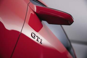 Le nouveau concept ID. GTI est orné d'un badge GTI classique à plusieurs endroits. (Source de l'image : Volkswagen)